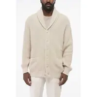 Cardigane Shawl Neck Pure Cotton Cardigan Barbati