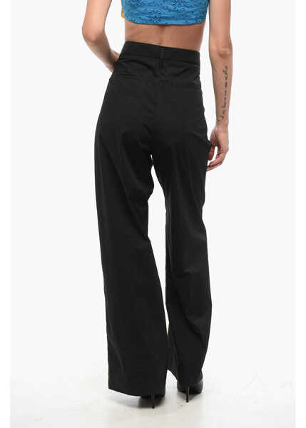 Pantaloni office Department Five High Waist Single Pleats Fairmont Pants Black Femei (BM 18705172) 4
