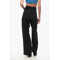 Pantaloni office Dama - Pantaloni office Department Five High Waist Single Pleats Fairmont Pants Black Femei (BM 18705172) - B-mall.ro