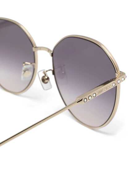 Ochelari de soare Jimmy Choo Jimmy Choo Sunglasses 300636 ORO PALLIDO Femei (BM 18705219) 3