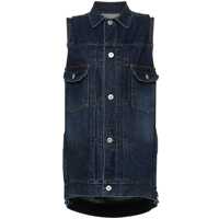Geci Sacai Sacai Denim Vest Clothing