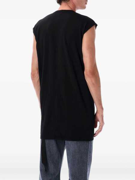 Topuri Rick Owens Rick Owens Drkshdw Dylan T Black Barbati (BM 18706455) 2