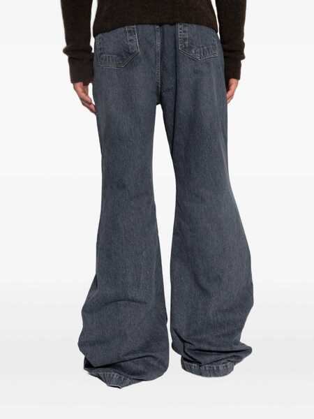 Blugi Rick Owens Rick Owens Drkshdw Bolan Bootcut WASHED GREY BLUE Barbati (BM 18706461) 4