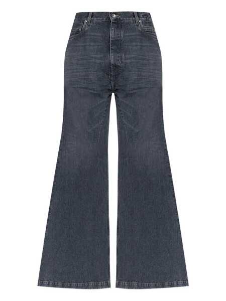 Blugi Rick Owens Rick Owens Drkshdw Bolan Bootcut WASHED GREY BLUE Barbati (BM 18706461) 1