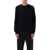 Comme des Garçons Comme Des Garçons Wool Crew Neck Sweater Black
