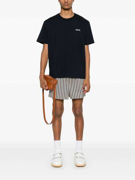 Tricouri A.P.C. A.P.C. Boxy Petit Vpc T-Shirt DARK NAVY Barbati (BM 18706476) 2