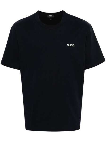 Tricouri A.P.C. A.P.C. Boxy Petit Vpc T-Shirt DARK NAVY Barbati (BM 18706476) 1