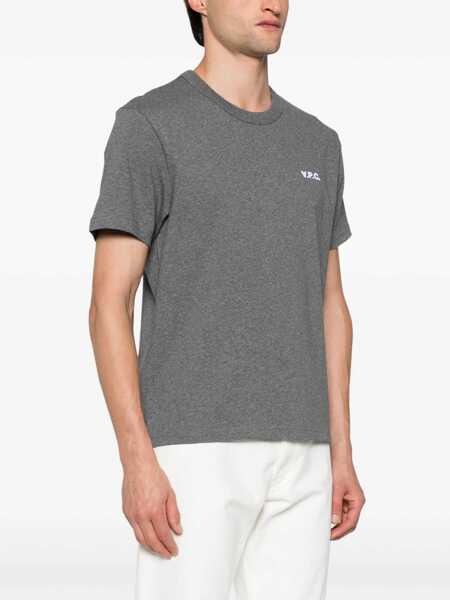 Tricouri A.P.C. A.P.C. Boxy Petit Vpc T-Shirt HEATHER ANTHRACITE Barbati (BM 18706479) 3