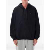Bluze de trening Nike Solo Swoosh Zip Fleece Hoodie Barbati
