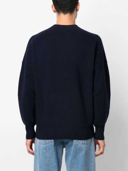 Pulovere Isabel Marant Isabel Marant Barry Sweater Navy Barbati (BM 18706536) 4