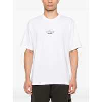 Tricouri Stone Island pentru Barbati - Tricouri Stone Island Stone Island Archivio Organic Cotton T-Shirt WHITE Barbati (BM 18706584) - B-mall.ro