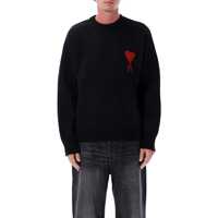 Pulovere AMI Paris Wool  De Coeur Sweater Barbati