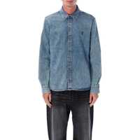 Camasi de blugi AMI Paris De Coeur Button-Down Denim Shirt Barbati
