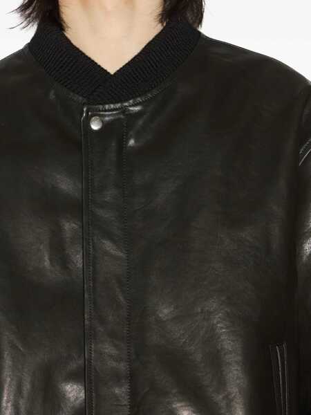 Bomber jacket Isabel Marant Isabel Marant Blaike Leather Bomber Jacket Black Barbati (BM 18706773) 4