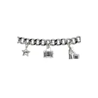 Bratari Dama - Bratari Marc Jacobs Marc Jacobs Icon Charms Bracelet LIGHT ANTIQUE SILVER Femei (BM 18706776) - B-mall.ro