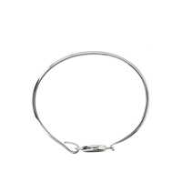 Bratari Dama - Bratari Marc Jacobs Marc Jacobs The Button Hinge Bracelet SILVER/BLACK Femei (BM 18706842) - B-mall.ro