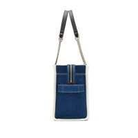 Genti de umar Marc Jacobs Dama - Genti de umar Marc Jacobs Marc Jacobs The Denim Chain Medium Tote Shoulder Bag BLUE Femei (BM 18707016) - B-mall.ro