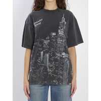 Tricouri T-Shirt With Rhinestones Femei