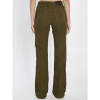 Imbracaminte Dama pagina 21 - Pantaloni casual Saint Laurent Clyde Pants GREEN Femei (BM 18707067) - B-mall.ro