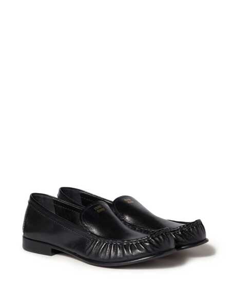 Mocasini Miu Miu Miu Miu Moccasters Black Femei (BM 18707181) 2