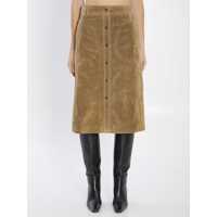 Fuste Elen Suede Skirt Femei