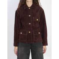 Geci Rosia Suede Jacket Femei