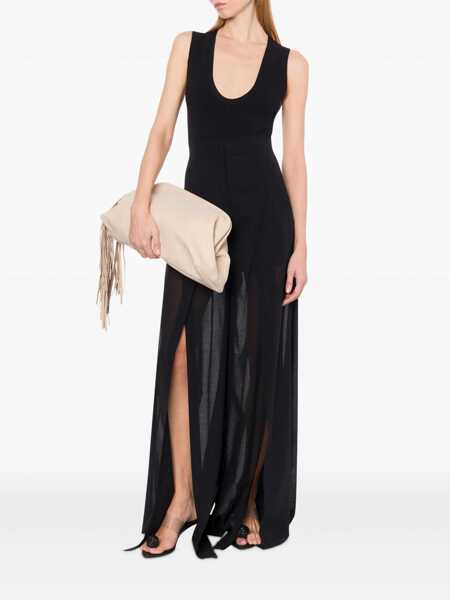 Pantaloni casual Philosophy Philosophy Di Lorenzo Serafini  Trousers Black Femei (BM 18707916) 2