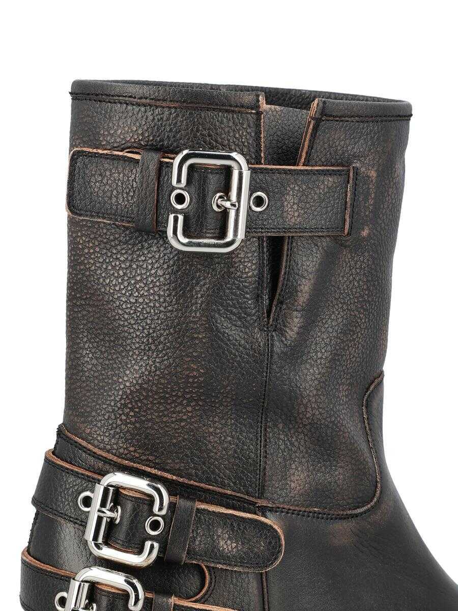 Bocanci Chloe Chlo Boots Black Femei (BM 18708585) 4