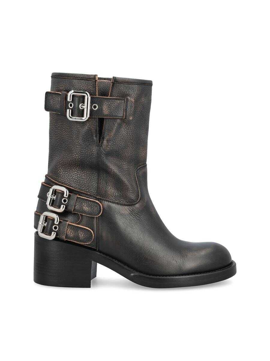 Bocanci Chloe Chlo Boots Black Femei (BM 18708585) 1
