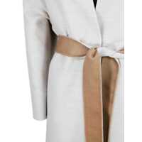 Imbracaminte Dama pagina 545 - Paltoane Fabiana Filippi Fabiana Filippi Coats Beige Femei (BM 18708723) - B-mall.ro