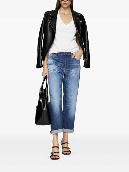 Blugi Dondup Dondup  Icon Jeans BLUE Femei (BM 18708747) 2