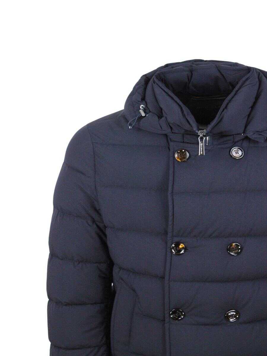 Paltoane Moorer Moorer Coats DARK BLU Barbati (BM 18708891) 4