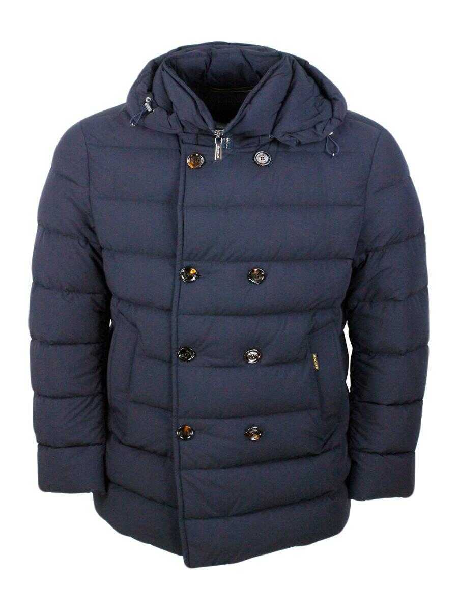 Paltoane Moorer Moorer Coats DARK BLU Barbati (BM 18708891) 1