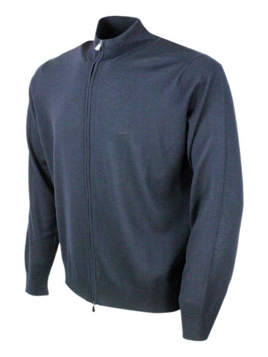 Pulovere FILIPPO DE LAURENTIIS Filippo De Laurentiis Sweaters BLUE Barbati (BM 18708909) 2