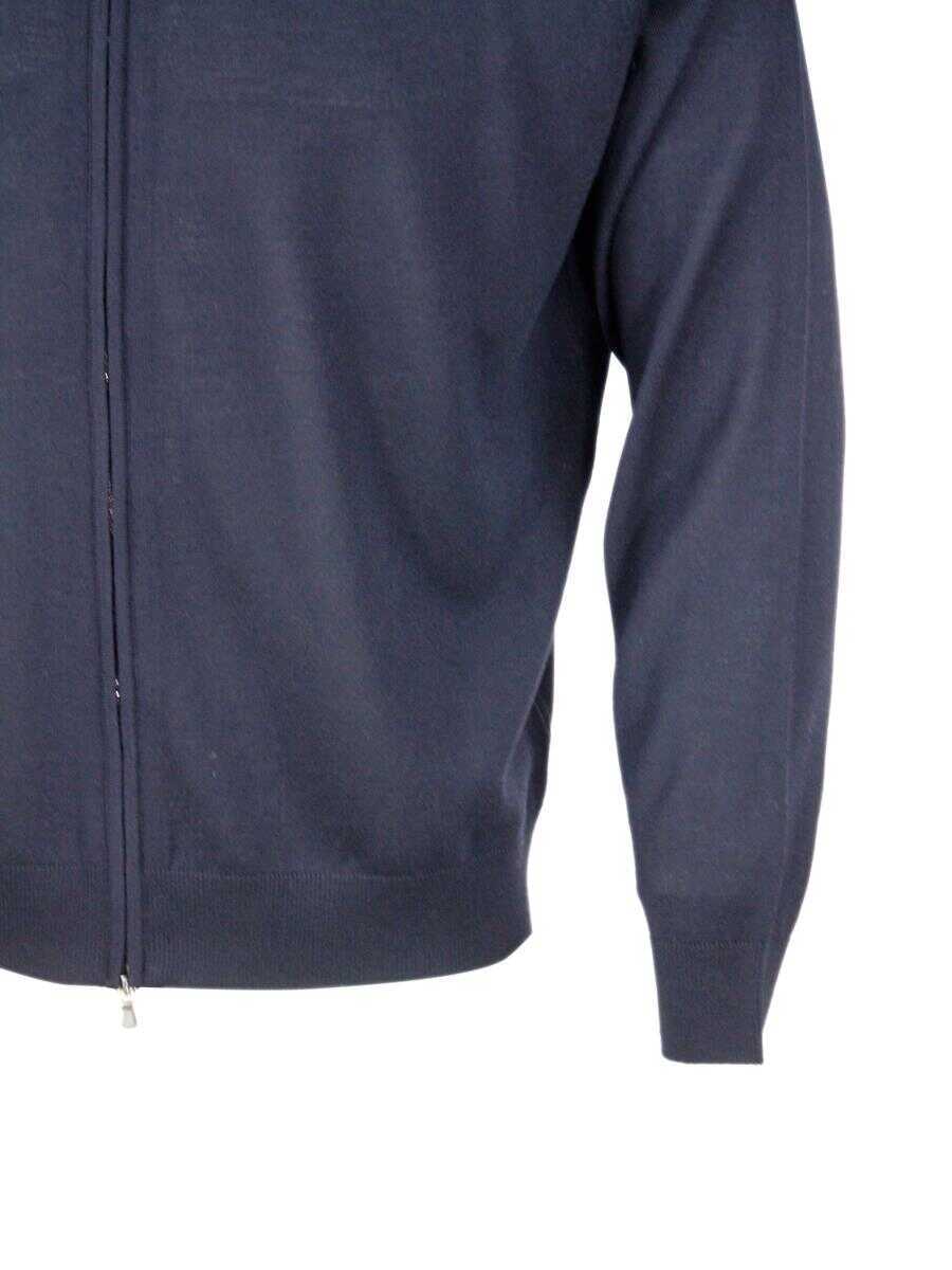 Pulovere FILIPPO DE LAURENTIIS Filippo De Laurentiis Sweaters BLUE Barbati (BM 18708909) 4