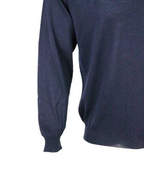 Pulovere FILIPPO DE LAURENTIIS Filippo De Laurentiis Sweaters BLUE Barbati (BM 18708942) 4