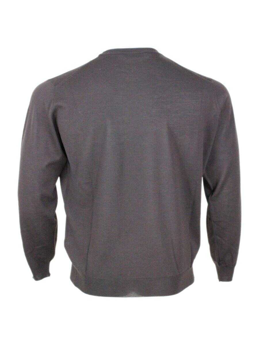 Pulovere FILIPPO DE LAURENTIIS Filippo De Laurentiis Sweaters BROWN Barbati (BM 18708945) 3