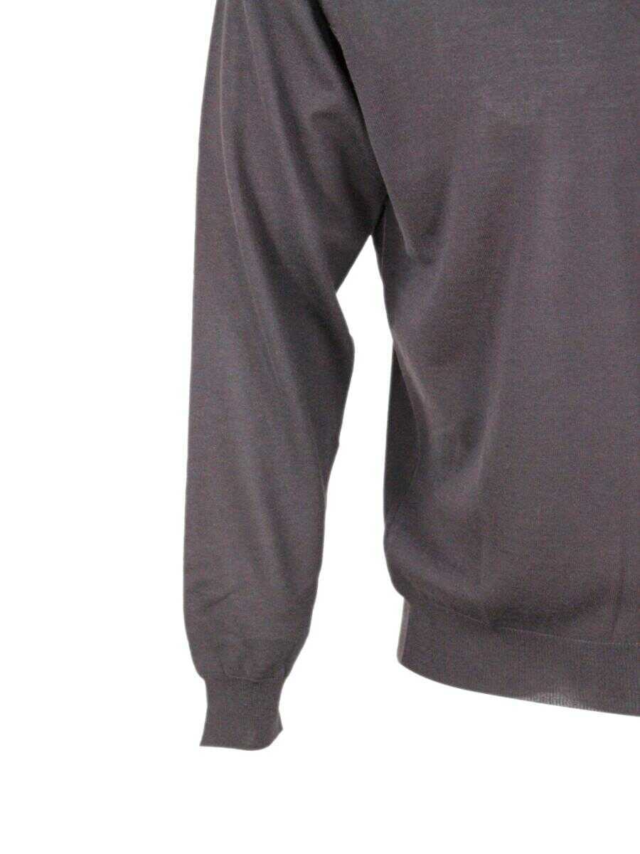 Pulovere FILIPPO DE LAURENTIIS Filippo De Laurentiis Sweaters BROWN Barbati (BM 18708945) 4