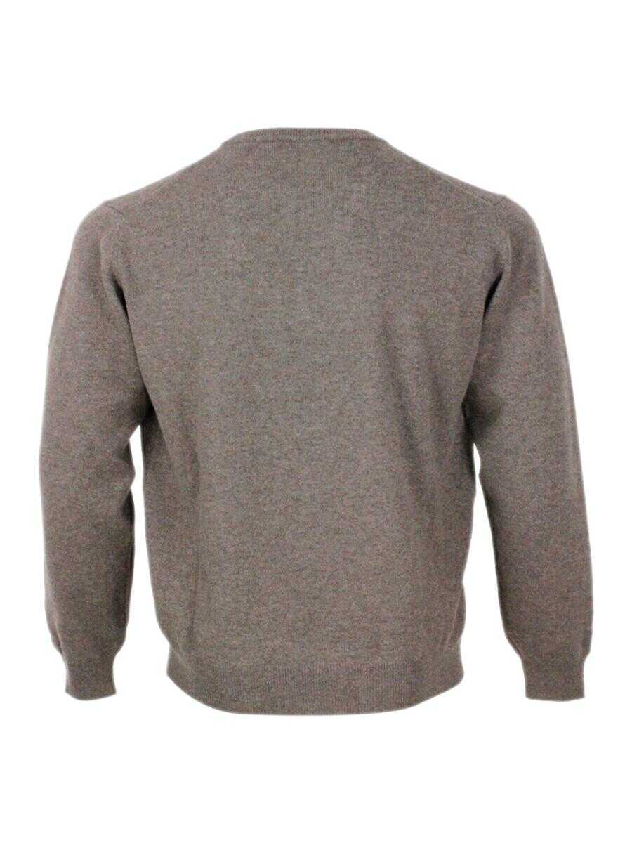 Pulovere FILIPPO DE LAURENTIIS Filippo De Laurentiis Sweaters BROWN Barbati (BM 18708948) 3