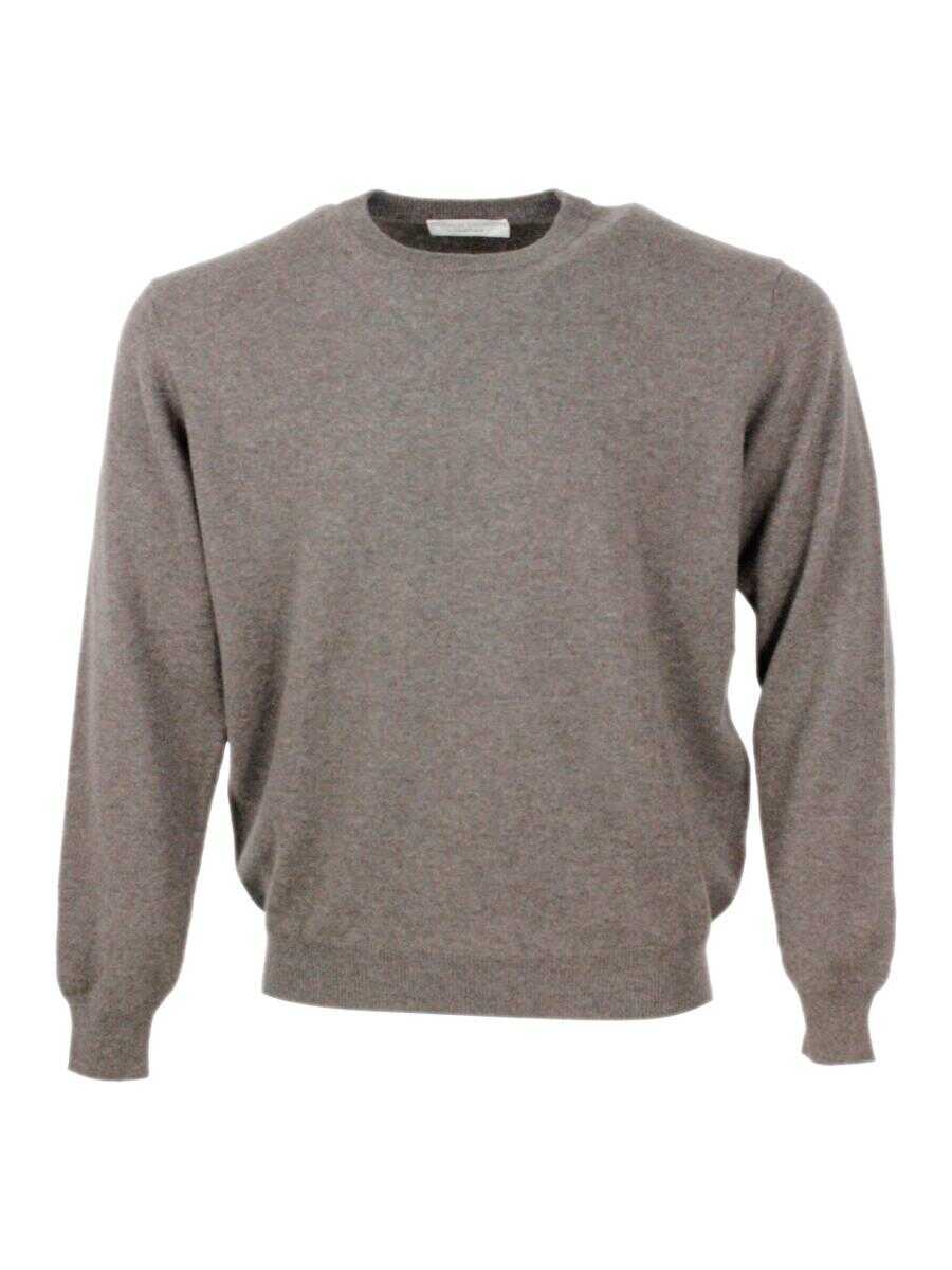 Pulovere FILIPPO DE LAURENTIIS Filippo De Laurentiis Sweaters BROWN Barbati (BM 18708948) 1
