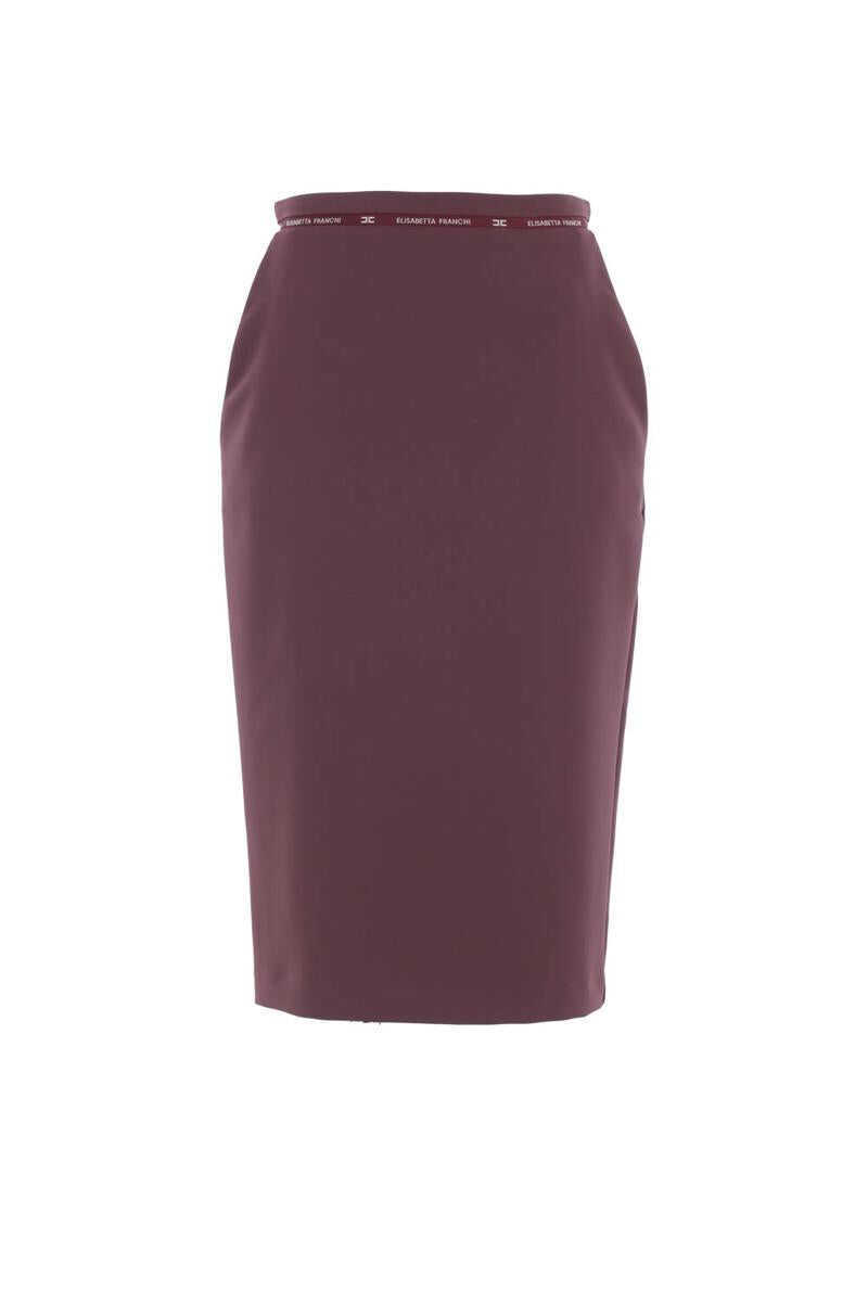 Fuste Elisabetta Franchi Elisabetta Franchi Skirts Red Femei (BM 18709014) 1