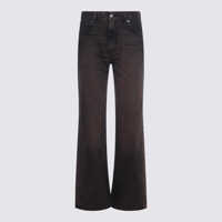 Blugi Haikure Black And Brown Cotton Jeans Femei