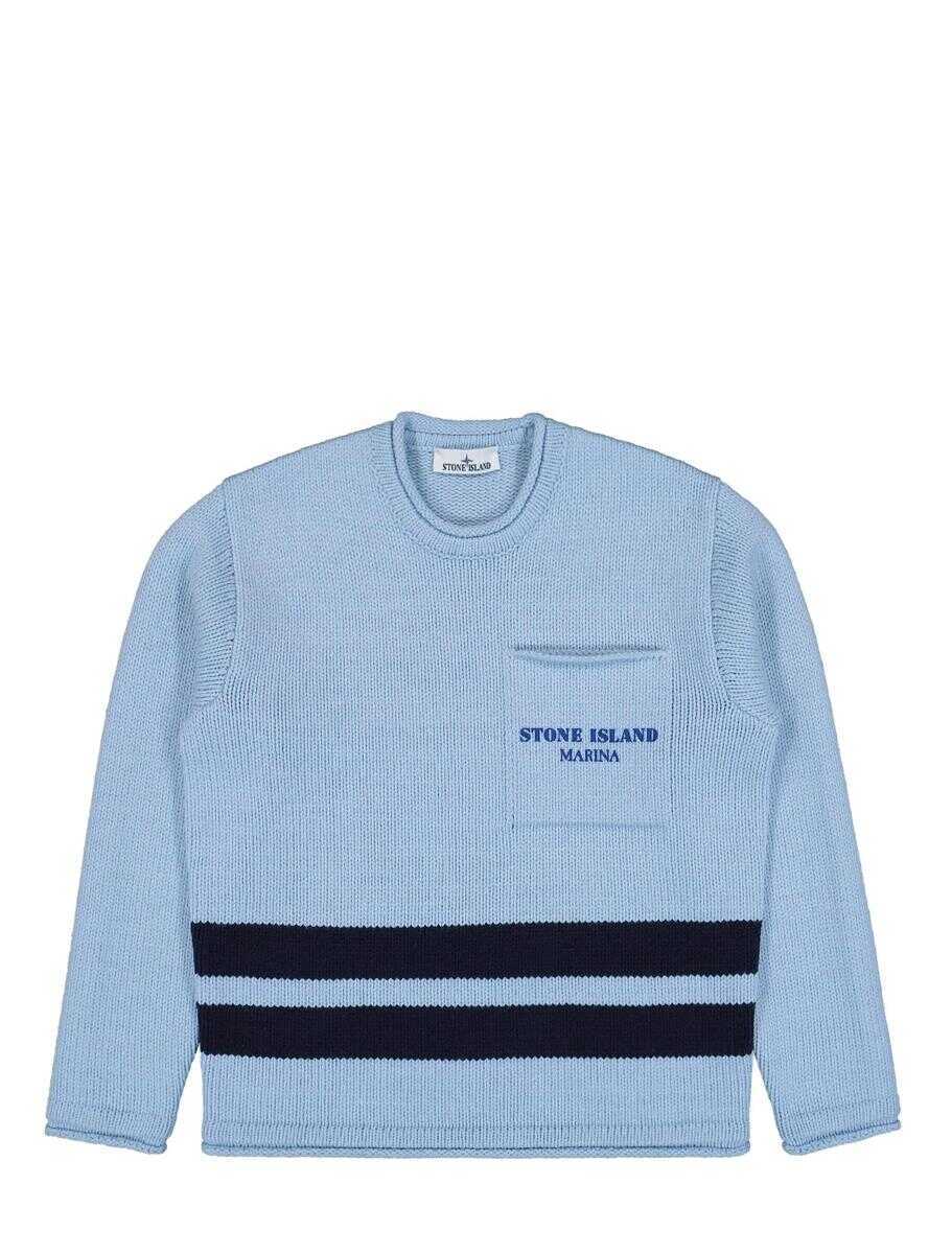Pulovere Stone Island Stone Island Sweaters BLUE Barbati (BM 18709374) 1