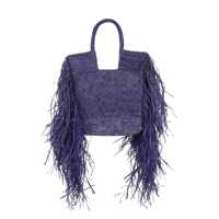 Genti de mana Made For A Woman Kifafa Raffia Tote Bag Femei