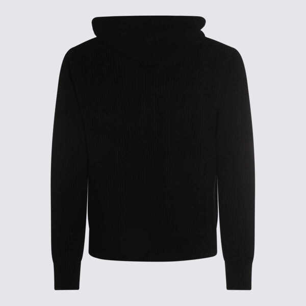 Pulovere Lardini Lardini Black Wool Knitwear Black Barbati (BM 18709512) 2