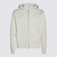Pulovere Lardini White Wool Knitwear Barbati