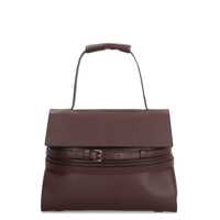 Genti de mana Moschino Moschino Tie Me Leather Handbag Femei