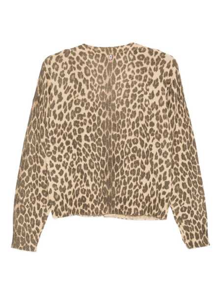 Cardigane Liu Jo Liu Jo Animal Print Cardigan With V-Neck Beige Femei (BM 18709752) 2