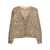 Liu Jo Liu Jo Animal Print Cardigan With V-Neck Beige