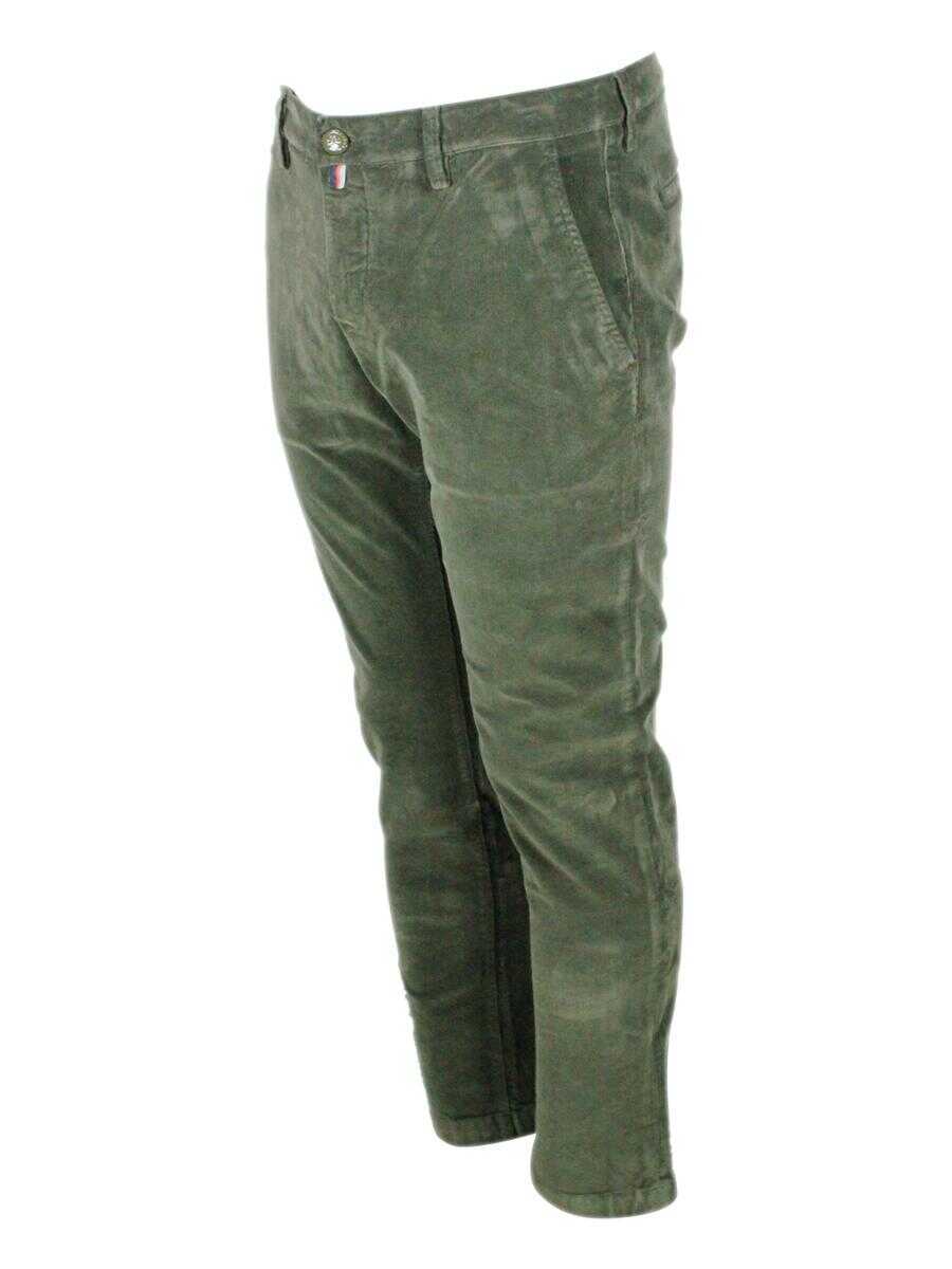 Pantaloni Jacob Cohen Jacob Cohen Trousers GREEN Barbati (BM 18709839) 2
